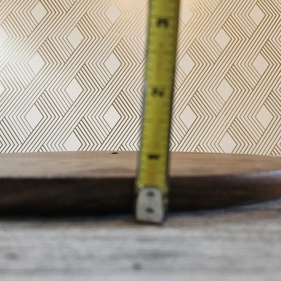 VTG INLAID WOOD PLAQUE PICTURE WALL ART WITH INLAY BONE ELEPHANTS 12" x 9" - Picture 9 of 12